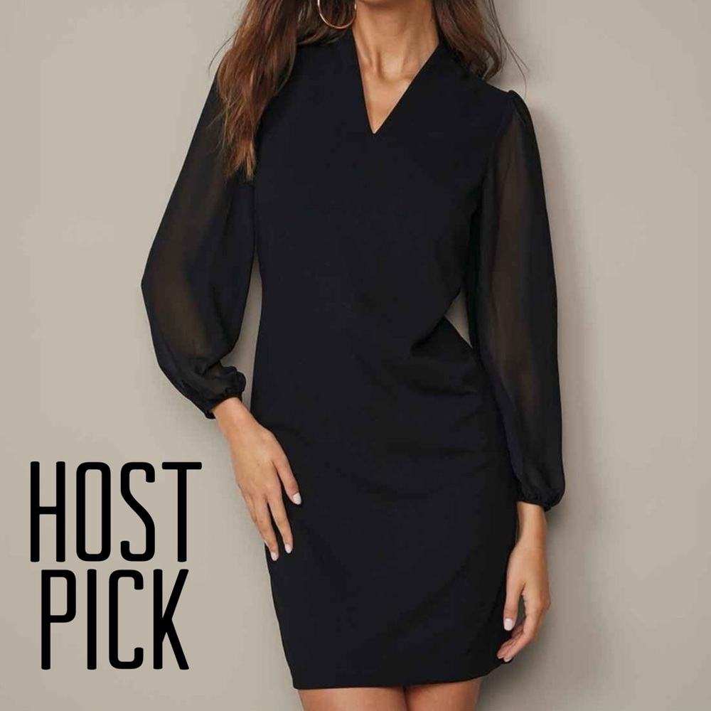 Studio 1886 Sheer Back Dress